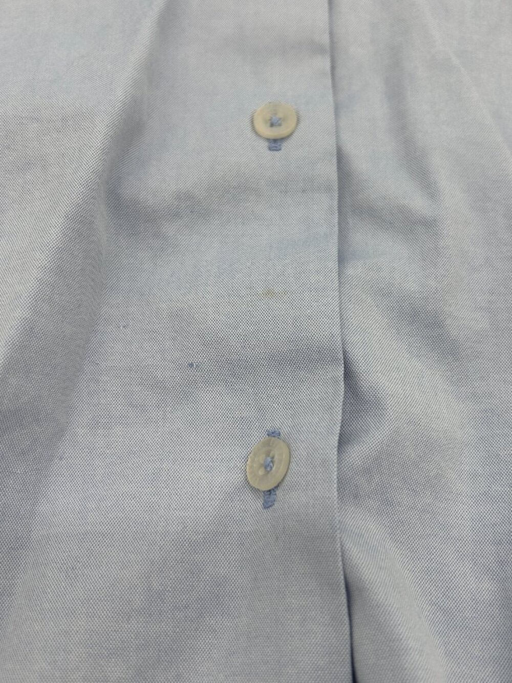 Vintage Liz Claiborne Shirt 100% Cotton Blouse Button Up 90s Long Sleeve Women L - Picture 7 of 12